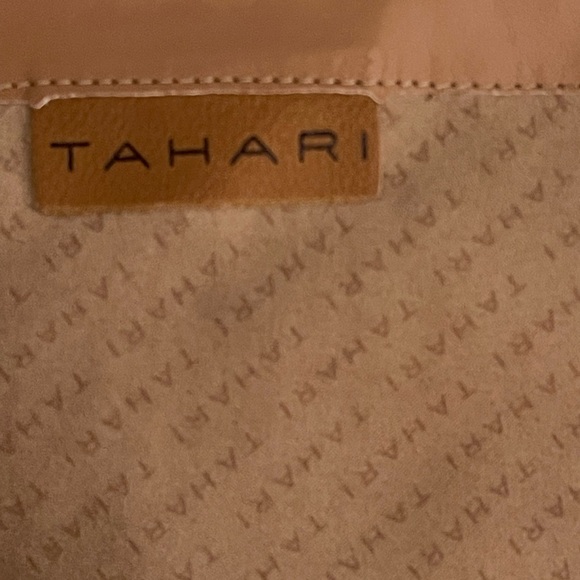 Stylish Tan Leather Knee-High Boots with Dual Zippers - Size 5 1/5 - Picture 3 of 7